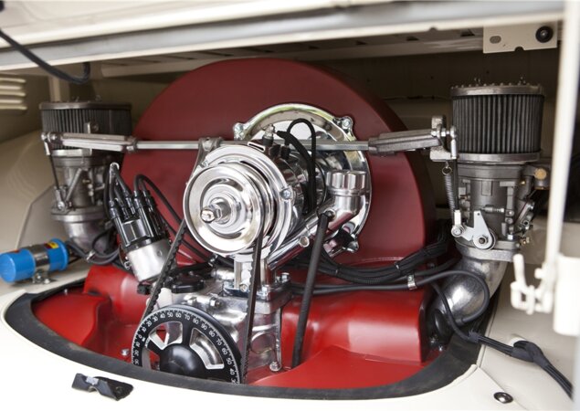 Detalhe do motor