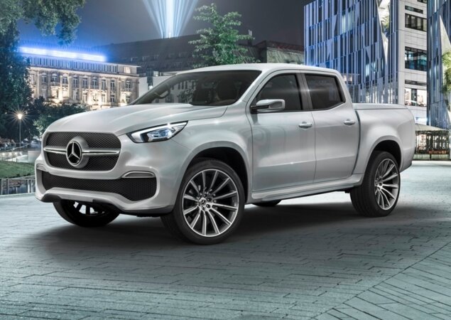 Conceito da picape Mercedes Classe X estará no Salão de Genebra