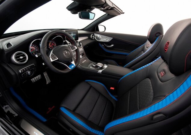 Interior do C63 Brabus 650 Cabrio