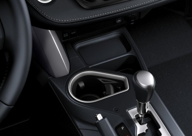 Câmbio é o CVT, com motor 2.0 a gasolina