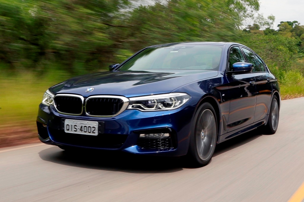 A sétima geração do BMW Série 5 tem duas versões disponíveis no Brasil