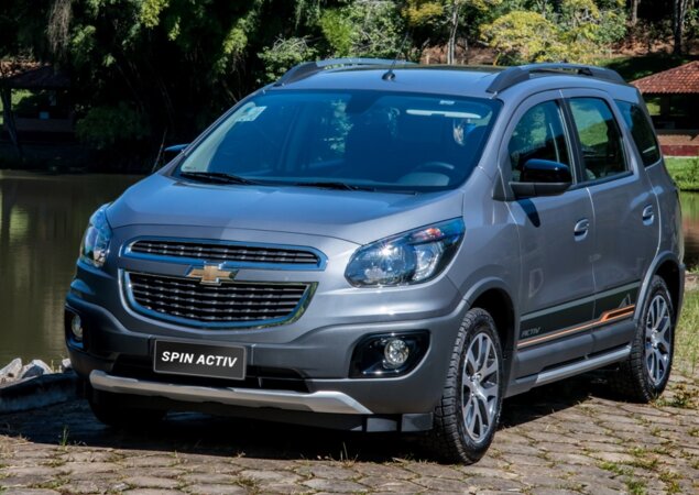 Chevrolet lança a linha 2018 da Spin com pequenas mudanças