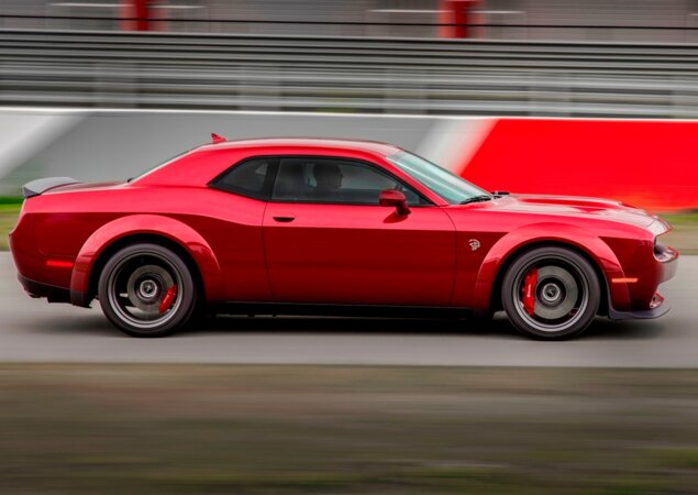 Atualmente, o Challenger Demon tem o título de muscle car mais potente em produção