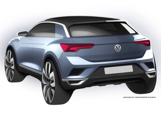 Modelo ficará situado entre o futuro T-Cross e o Tiguan 