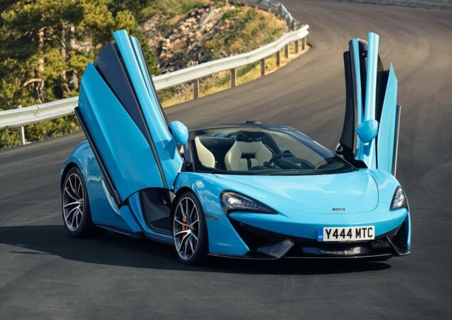 McLaren 570S Spider é o conversível de entrada da fabricante britânica