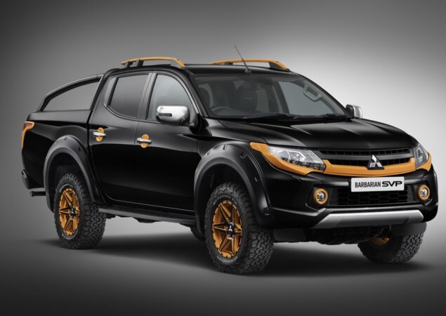 Mitsubishi L200 Triton Sport Barbarian SVP II parte de £ 29,830 (R$ 137.563) no Reino Unido