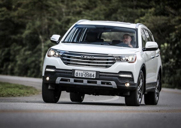 SUV da Lifan é muito confortável