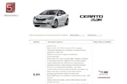Kia Cerato 2015 tem apenas câmbio automático