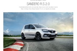 Sandero R.S e Duster Oroch ganham site oficial