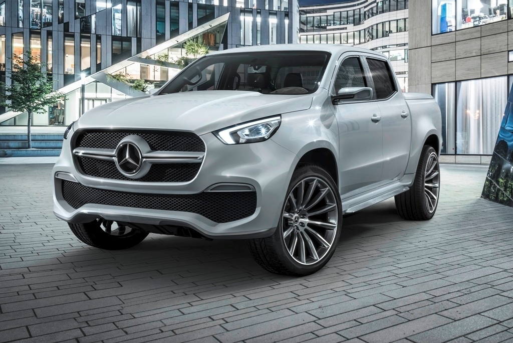 Picape Mercedes Classe X estará no Salão de Genebra