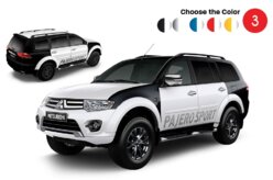 Série especial do Mitsubishi Pajero tem pintura de policia