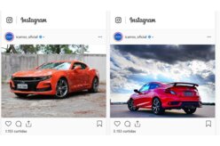 Quais são os carros mais fotografados no Instagram?