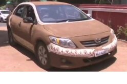 Indiana cobre seu Corolla com cocô de vaca e culpa o calor